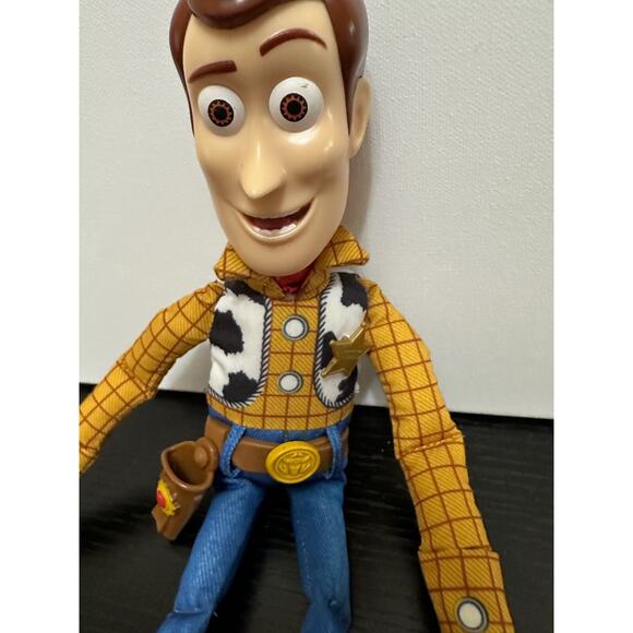 Disney Pixar Toy Story Woody Action Figure Doll Pull String 2021 Mattel Works - Picture 2 of 7